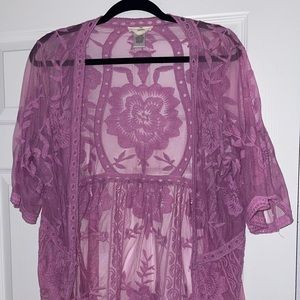 Purple kimono size small